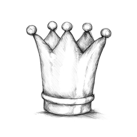 Small crown with five pointsの写真素材
