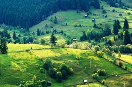 Beautiful scenery of mountainの写真素材