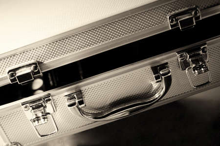 Opening the caseの写真素材