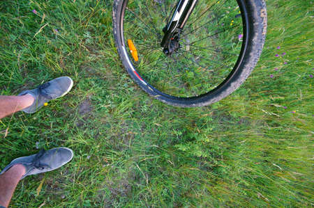 Get the bikeの写真素材