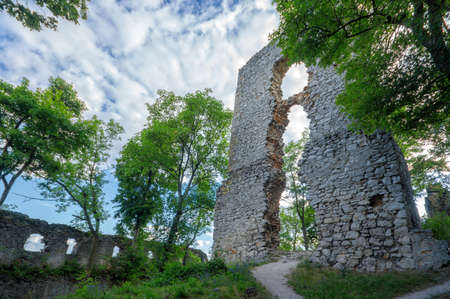 Dobra Voda castle ruinsのeditorial素材
