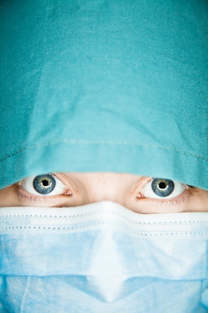 Abstract Nurse Faceの写真素材