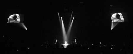 MONTREAL, CANADA, June 6, 2013, Boyz II Men in concert at Bell Center for the Package Tourのeditorial素材