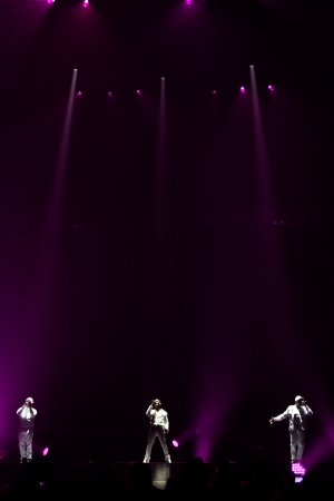 MONTREAL, CANADA, June 6, 2013, Boyz II Men in concert at Bell Center for the Package Tourのeditorial素材
