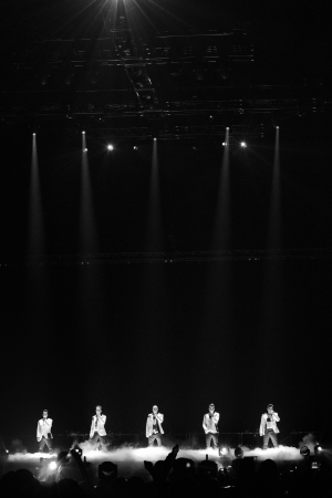 MONTREAL, CANADA, June 6, 2013, The NKOTB in concert at Bell Center for the Package Tourのeditorial素材