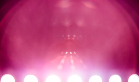 Sci-fi Kind of Background with Many Pink Lens Flare