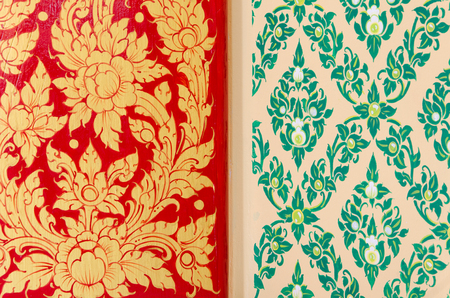 Buddhist painting thailandの写真素材