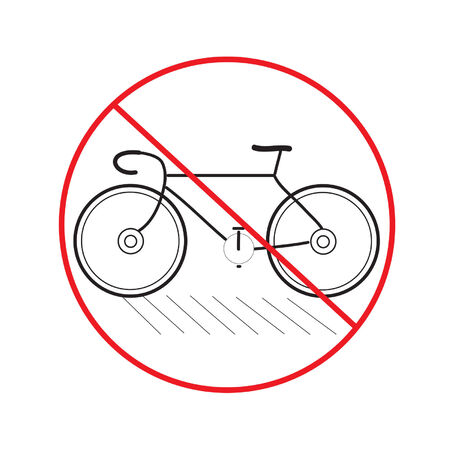 Bicycle Signsのイラスト素材