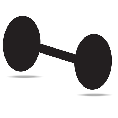 Dumbbell vectorのイラスト素材