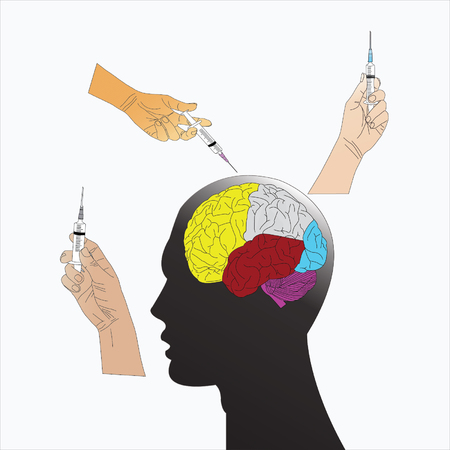 Keeping brain thinkingのイラスト素材