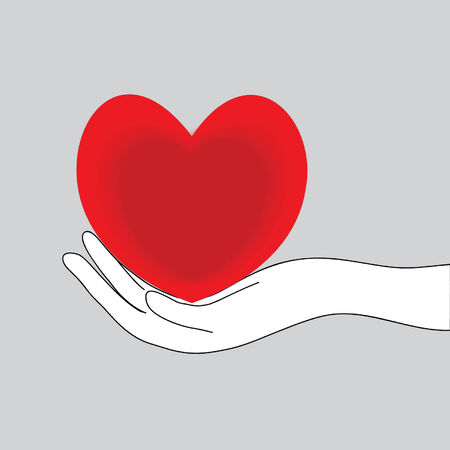 healthy heartのイラスト素材