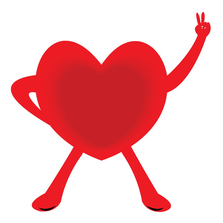 healthy heartのイラスト素材