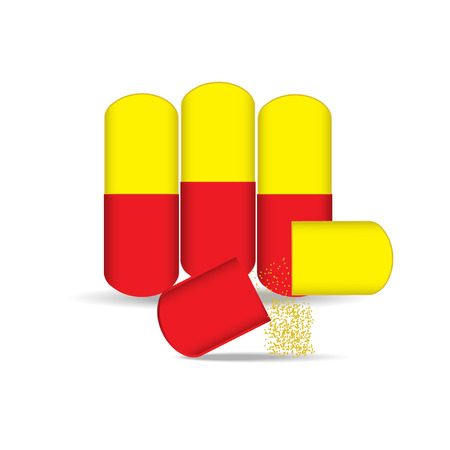 Pills vectorのイラスト素材