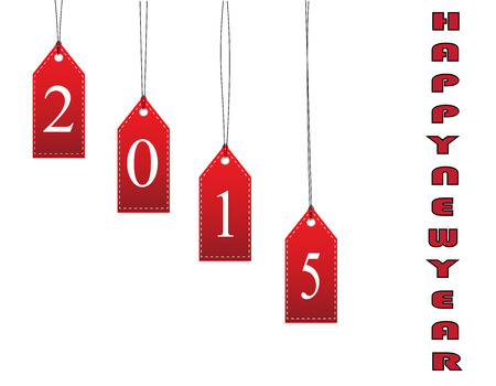 Happy new year card. vector illustrationのイラスト素材