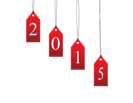 Happy new year card. vector illustrationのイラスト素材