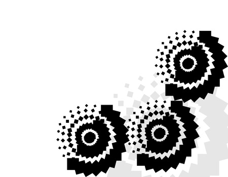 Abstract vector background. Geometric patternsのイラスト素材