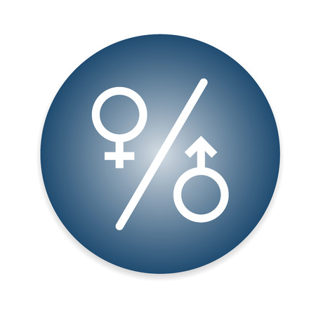 vector men and women restroom signのイラスト素材