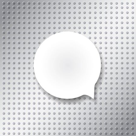 blank bubble on emboss texture patternのイラスト素材