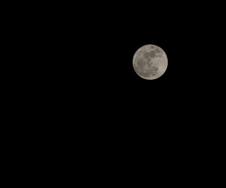 Super fullmoon Thailand 14 November 2016の写真素材