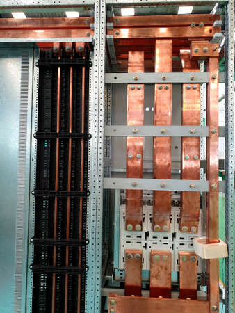 Electrical Bus Bar of MCC panel (Motor Control Center)