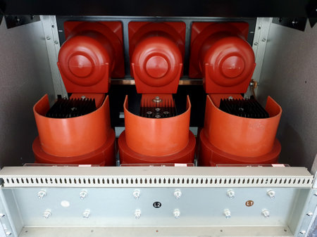 current transformer with electrical bus insulation of medium voltage switchgear.