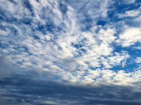 Clouds in the blue sky backgrounds