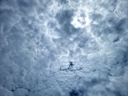 Nimbus clouds in the sky backgrounds