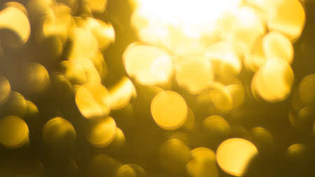 Smooth golden bokehの写真素材