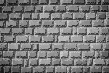 Full color brick wall for background or textureの写真素材