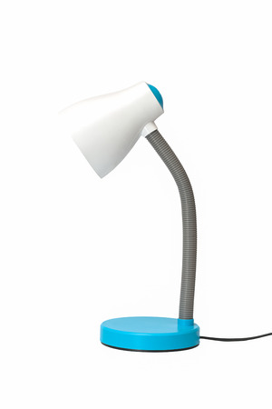 Vintage desk lamp, Table Lamps, isolated on whiteの写真素材