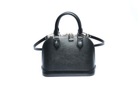 luxury women handbag isolated on a white backgroundの写真素材