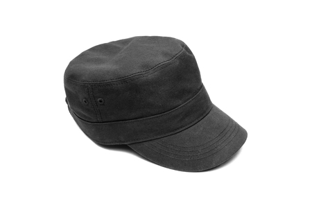 retro hat Isolated on a white background.の写真素材