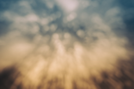 Abstract Blur of blurred lights with bokeh effectの写真素材