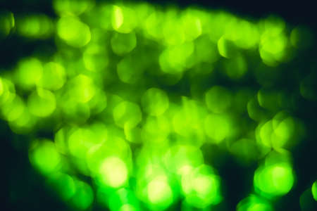 Blurred lights with bokeh effect の写真素材