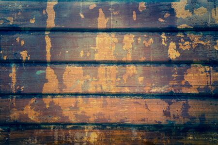 Grunge Wood walls and floor for backgroundの写真素材