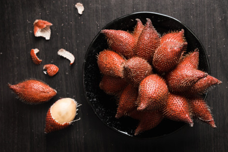 Salacca or zalacca Thai fruitの写真素材