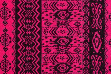 cloth. pink and black color bohemian style, Boho, vintage, retro texture background