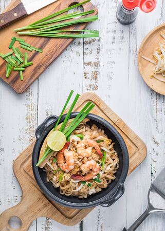 Thai Fried Noodlesの写真素材