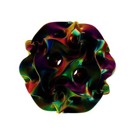 3d illustration, abstract background, geometric shape, computer generated imagesの写真素材