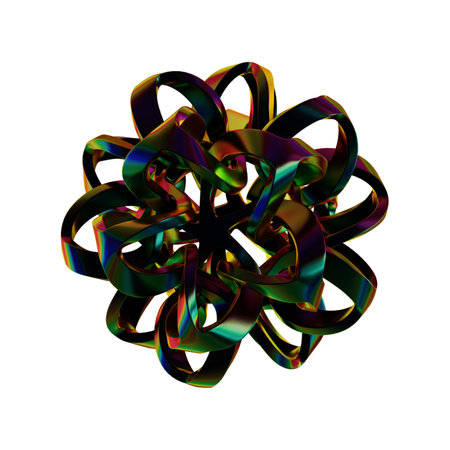 3d render, abstract background, computer generated illustration, clip artの写真素材