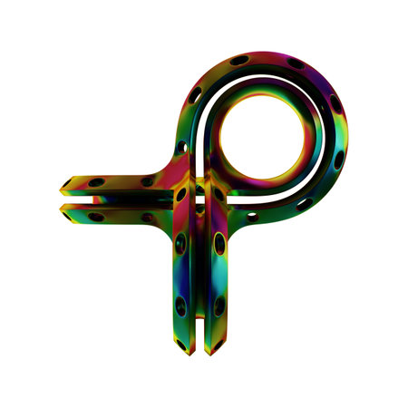 Isolated on white background. 3d renderingの写真素材