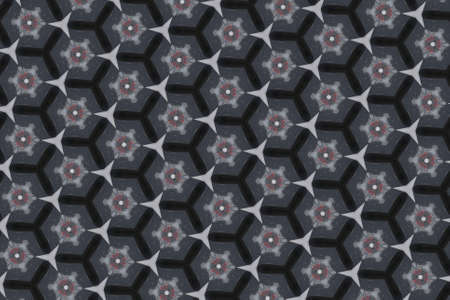 Grey ornament. 6
