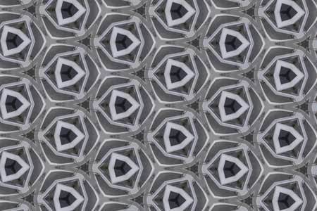 Grey ornament. 8