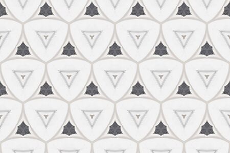 Grey ornament.1の写真素材