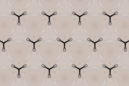 Gray background with patterns.2の写真素材