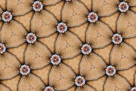 Gray and brown patterns.5