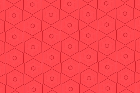Patterns on a red background. Bの写真素材