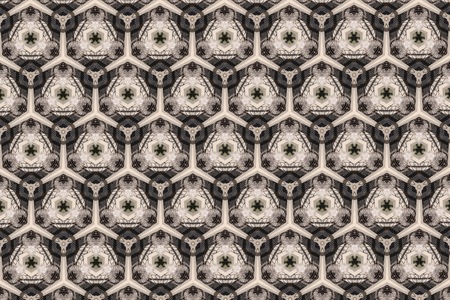 Light brown ornament.5の写真素材