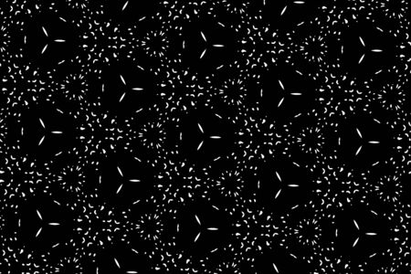 White and black patterns. 14