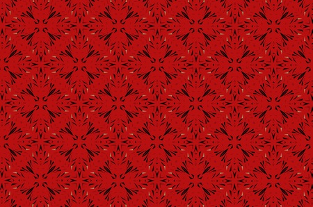 Ornament with red patterns. 4の写真素材